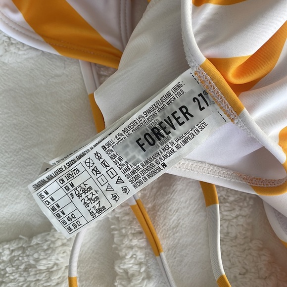 Forever 21 Striped One Piece Swimsuit - Picture 5 of 5